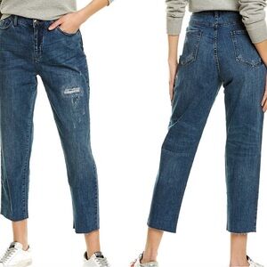 NEW Armani Exchange Women Boyfriend Mid Rise Jeans